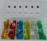 New 120pc Blade Fuse Assortment Auto Car Truck Motorcycle FUSES Kit