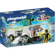 Playmobil 6692 Super 4 Techno Chameleon w/Gene Vehicle Mobile Command Center NEW