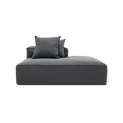 [James Lane] Riley Linen Charcoal Module Terminal Right