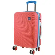 GAP Stripe Hard-shell 56cm CAB Suitcase Durable Luggage- Suitcase - Coral