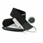 Cutthroat Razor Kit for Men - Leather Strop with 10g Paste - Perfect Shaving Set
