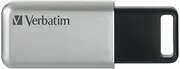 VERBATIM 32GB Store 'n' Go Secure Pro USB 3.0 Flash Drive with AES 256 Hardware Encryption 98665, Silver