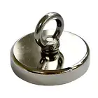 Randy & Travis Machinery Round Neodymium Fishing Magnet with Countersunk Hole an