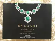 BVLGARI Jasmin Noir perfume set for V&A Museum, London's Italian fashion exhibit