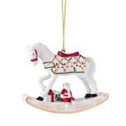 Villeroy & Boch Christmas Classics Ornament: Rocking Horse