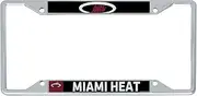 Miami Heat Team NBA Metal License Plate Frame for Front or Back of Car Officially Licensed (Up Close)