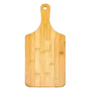 Bamboo Cutting Board with Handle Wooden Bamboo Serving Board Kitchen1229