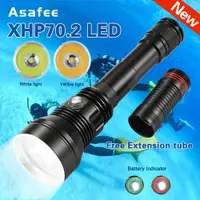 在飛比找蝦皮購物優惠-Asafee A33 6000LM XHP70.2水下潜水手