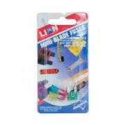 LION Mini Blade Fuse Pack 12V 10,15,20,25,30 amp LT039W3