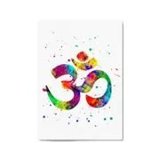 Yoga Studio Mandala Calming Yoga Buddhist Wall Art #2
