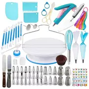 Cake Decorating Supplies Kit Professional Cupcake DIY Baking Tools Set of 207pcs