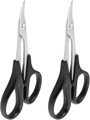 2PCS HobbyPark RC Body Curved Scissors Trimming Scissor for RC Vehicle Truck Buggy Lexan Plastic Bodyshell Helicopter Canopy