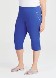 [TS] Taking Shape Expose Bailey Short Size 16 in Baja Blue, Viscose - Plus Size Women's Shorts Baja Blue