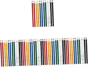 JOINPAYA 5sets Multi-use Grease Pencils 12 Color Peel-off Pencils Dress Marking Craft Drawing Tools 12pcs*5