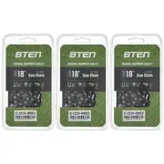 Chainsaw Chain 18 Inch .063 .325 68DL for Stihl MS 021 250 070 251 C-BE 3-Pack