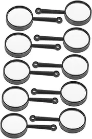 DOITOOL 10PCS Handheld Magnifying Glass Portable Magnifier Tool for Reading Inspection Exploration High Definition Lens for Seniors Fieldwork User Friendly Design