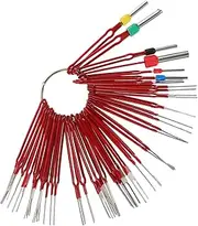 JECOMPRIS 39pcs Terminal Removal Tool Kit Durable Electrical System Tools for Automotive Connector Disassembly Versatile Pin Extractor for Various Terminals