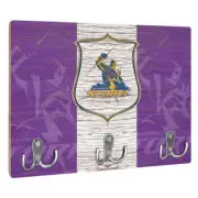 Melbourne Storm NRL Wall Key Rack Holder Christmas in July Sale