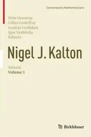 Nigel J. Kalton Selecta: Volume 1 by Gesztesy Fritz (English) Hardcover Book