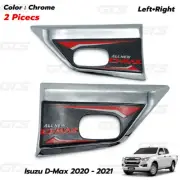 For Isuzu D-Max Spark Cab 2020 22 Chrome Side Vent Fender Indicator Cover (for: Isuzu)