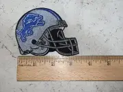 CUSTOM MADE Embroidered Detroit Lions Helmet Patch Sew On or Iron on