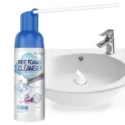 60ml Pipe Foam Cleaner Prevent Blockage Deodorization Pipe Foam Dredge