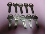 10 KEYS CORBIN 1000 AB KEYS BLANKS UNCUT LOCKSMITH