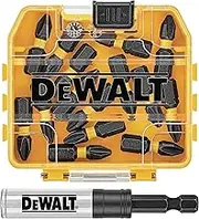 DEWALT FlexTorq Impact Driver Bit Set, Phillips, 1/4-Inch x 1-Inch, 15-Piece (DWA3HLD1PH2-15)