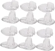 Vaguelly 8Pairs Toe Care Orthosis Gel Toe Separator Pads for Sandals Soft Durable Non Slip Thong Sandal Pads for Women Breathable Comfortable Foot Care
