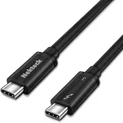 Nekteck Thunderbolt 3 Cable, 100W 20Gpbs Thunderbolt 3 Certified USB C Cable Compatible with New MacBook Pro, ThinkPad Yoga, Alienware 17 and More, 6.6ft