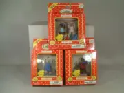 3 Cubbies Fuzzy Poseable Bears The Family Mama,Papa,Baby Brother & Sister 1995 !