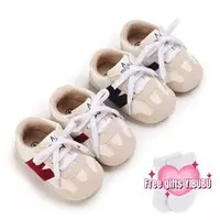 在飛比找蝦皮購物優惠-Yibubu 嬰兒鞋春夏0-1歲寶寶軟底運動鞋,針織腰帶時尚