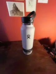 Hydro Flask Wide Mouth w/ Flex Cap 1.18L/40oz (WHITE) NEW