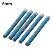 Brazed Dry Drill Tile Drill Bit Marble Round Shank Granite 5*6mm Core Drill