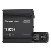 Teltonika TSW202 POE+ L2 Managed Switch, 2 SFP ports, 8 Gigabit Ethernet ports