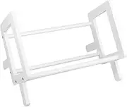 NUOBESTY Decorative Book Holder Multi Function Book Shelf Organizer for Desktop Sturdy Magazine Display Stand Simple Design for Home Office and Keeps Your Space Organized