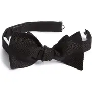 Eton Solid Silk Blend Bow Tie
