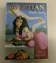 Egyptian Oracle Cards by Pierluca Zissi. Brand New and Factory Sealed.
