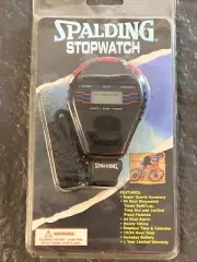 Vintage 1998 Spalding Stopwatch Digital Quartz New Sealed