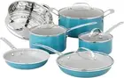 Gotham Steel 10 Piece Ceramic Pots and Pans Set Non Stick Cookware Set, Kitchen