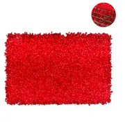 Pack Of 10 Red UV Proof Artificial Faux Boxwood Grass Vertical Wall Panel 40 by 60cm