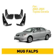 HOT! NEW FIT FOR COROLLA TOYOTA 02-08 MUD SPLASH FLAP GUARD FLAPS 2003 2004 2005