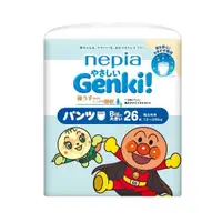 在飛比找蝦皮購物優惠-日本 王子 Genki  麵包超人拉拉褲 (M/L/XL/X