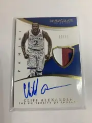Cliff Alexander, Autograph, Kansas, sports cards