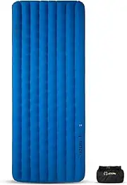 ATEPA Insulated Sleeping Pad 6.6 R-Value Ultralight Backpacking Sleeping Pad for Hiking Camping Inflatable Sleeping pad for Adults, Compact Thick Camping Mattress pad