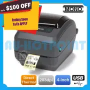 Zebra GK-420 4" Direct Thermal USB/Ser/Par Desktop Label Printer GK42-2025P0-000