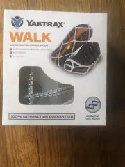 New Yaktrax Traction Cleats, Size Medium Walk, Work, Run on Snow and Ice