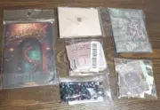 6 PACKS 235+ Pc Bundle Junk Journal Ephemera Paper Stickers Scrapbook Beads Card