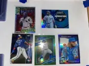 2020-21 panini vladimir guerrero jr 5 cArd lot Blue Jays