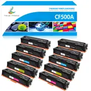10x CF500A Toner Compatible With HP 202A LaserJet Pro M254dw MFP M281fdw M281cdw